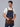 Grembiule unisex barbershop Denim e pelle