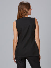Scamiciato donna antideco con zip Antartide