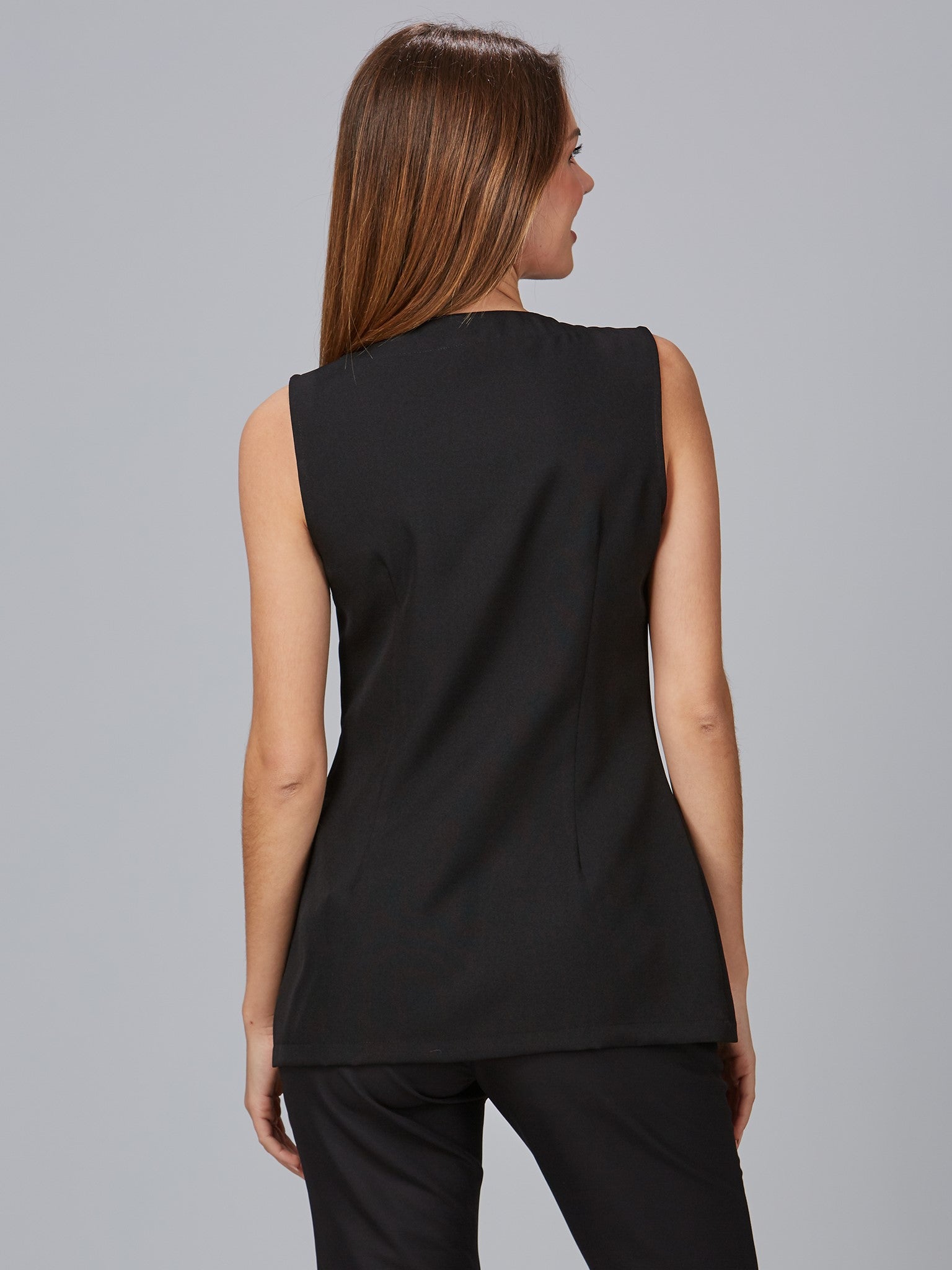 Scamiciato donna antideco con zip Antartide