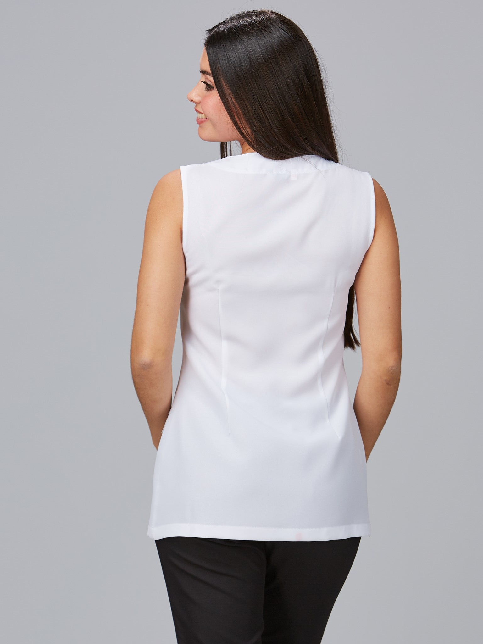 Scamiciato donna antideco con zip Antartide