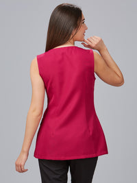 Scamiciato donna antideco con zip Antartide
