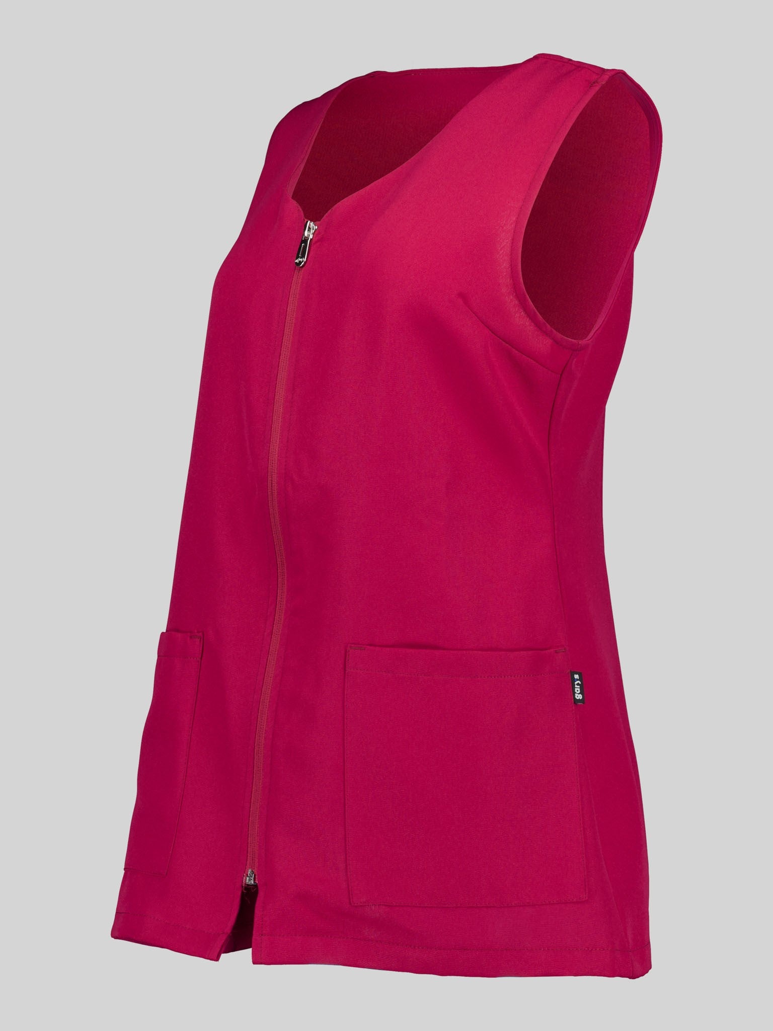 Scamiciato donna antideco con zip Antartide