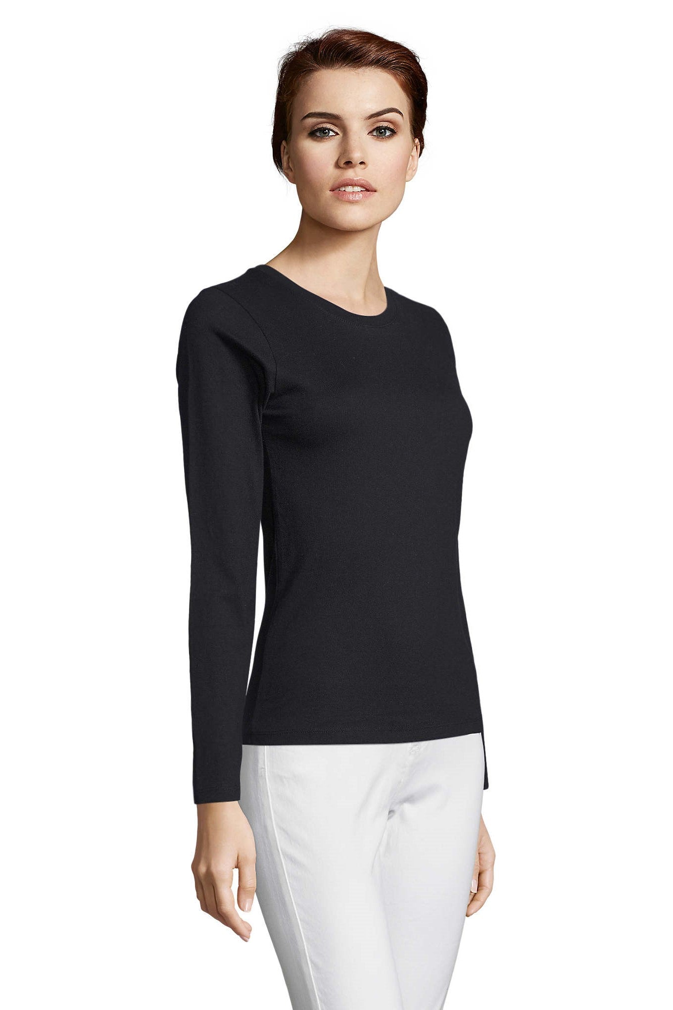T-shirt donna cotone Imperial LSL 190 gr