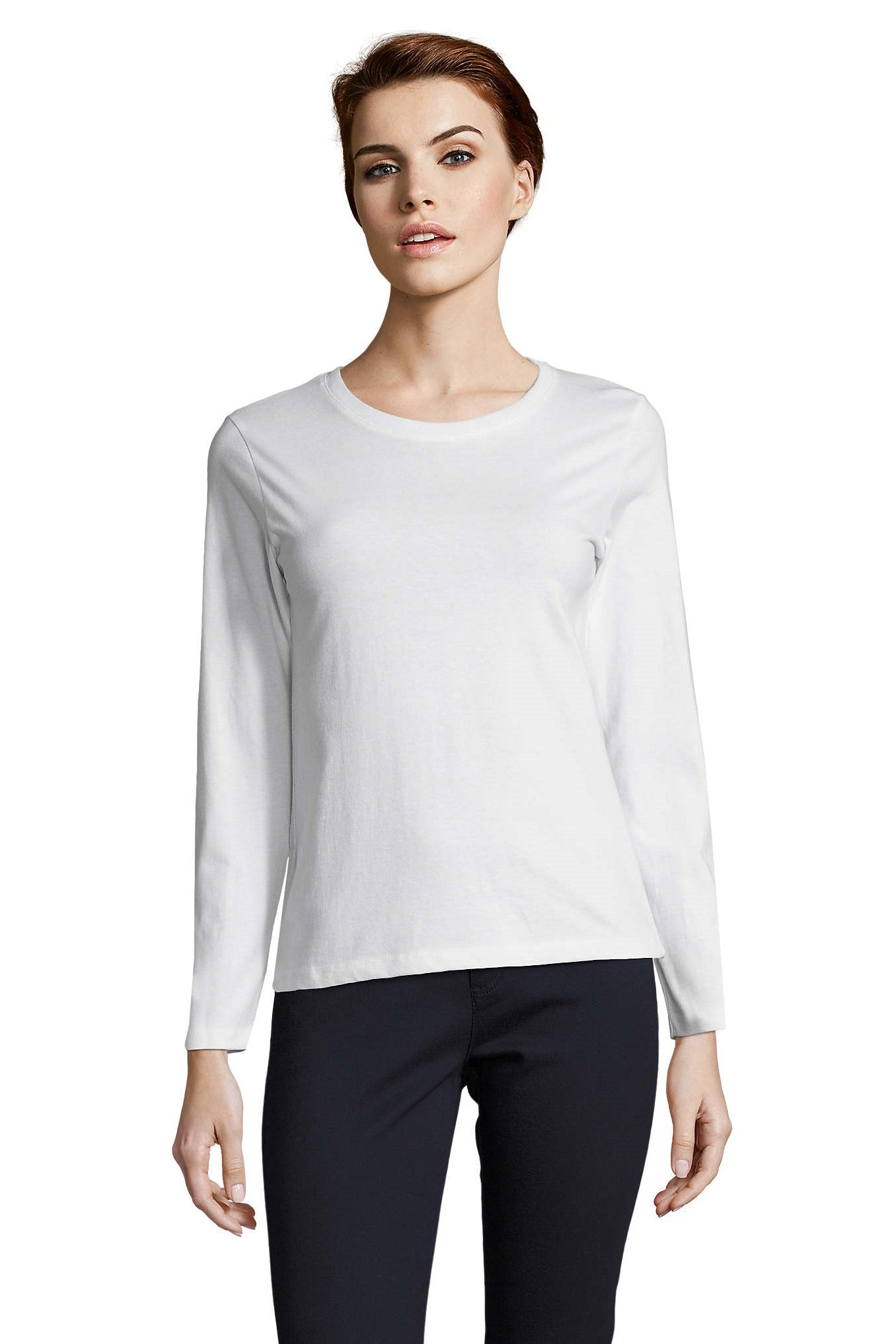 T-shirt donna cotone Imperial LSL 190 gr