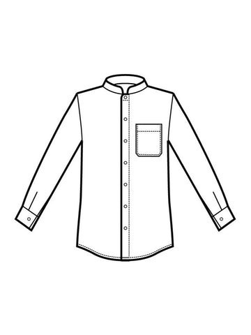 Camicia coreana antideco unisex Dublino - 2