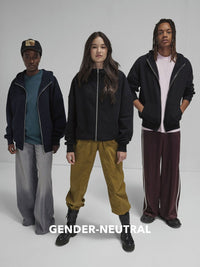 Felpa unisex zip e cappuccio Influence