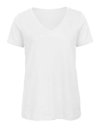 T-shirt donna cotone Inspire scollo a V