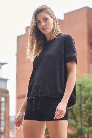 T-Shirt antimacchia donna oversize TL526