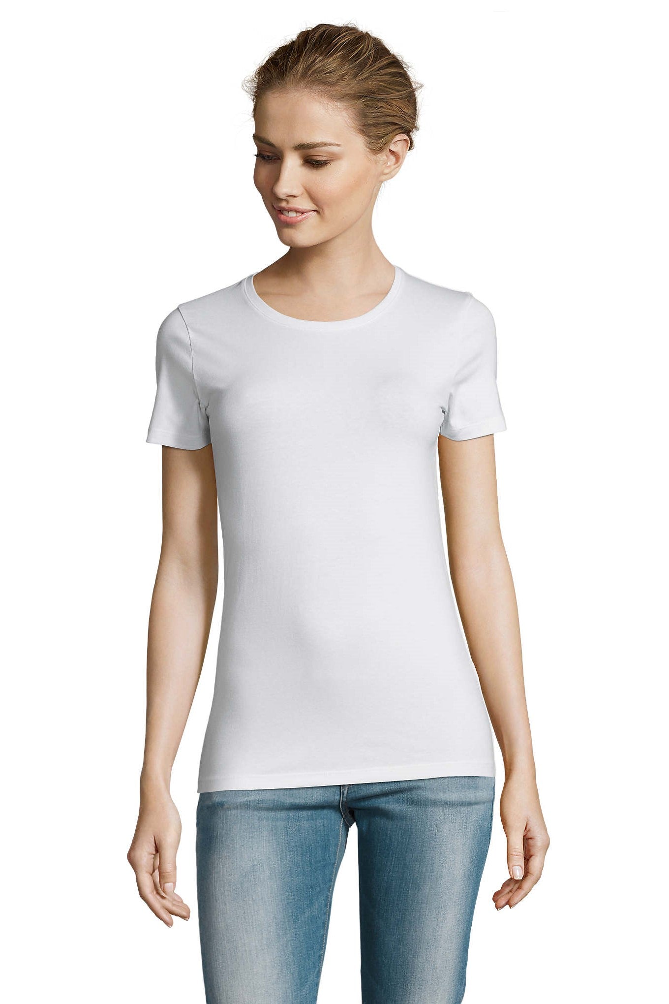 T-shirt donna cotone stretch Millenium