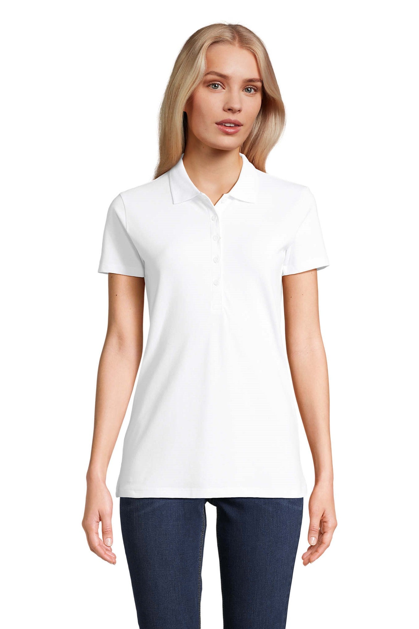 Polo donna cotone stretch Phoenix 220 gr