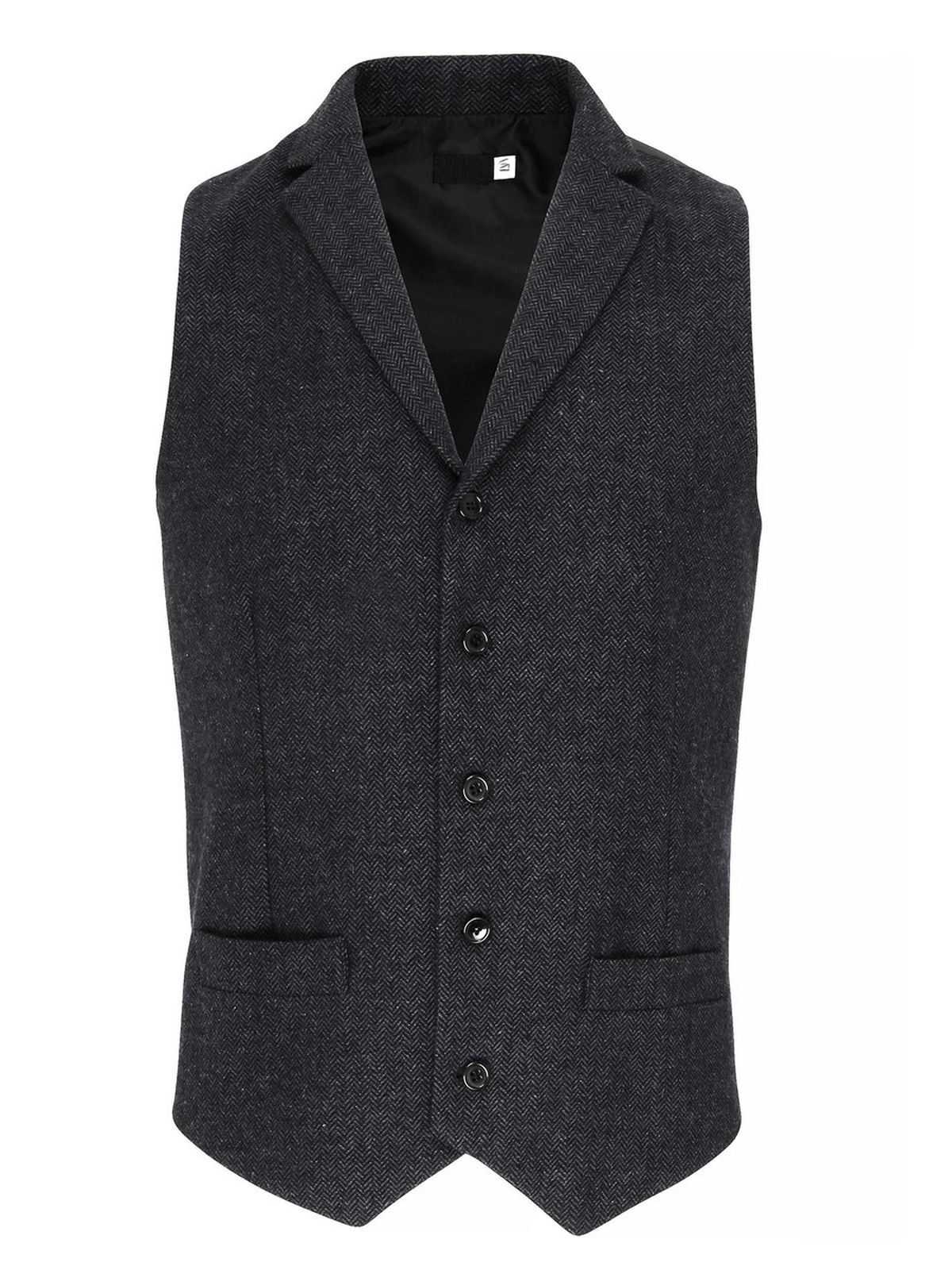 Gilet barber Herringbone