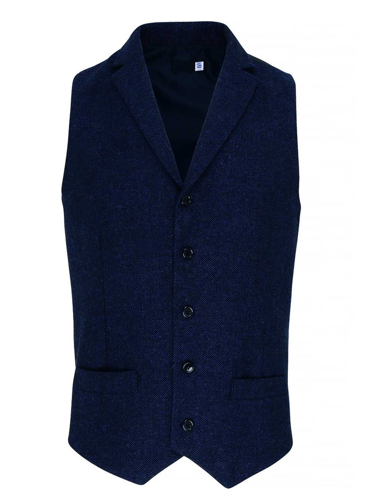 Gilet barber Herringbone