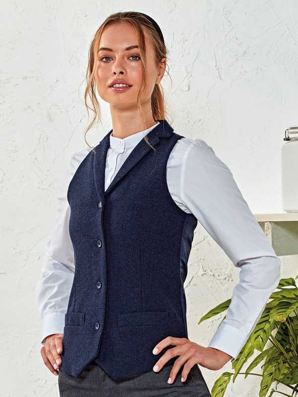 Gilet donna barber Herringbone