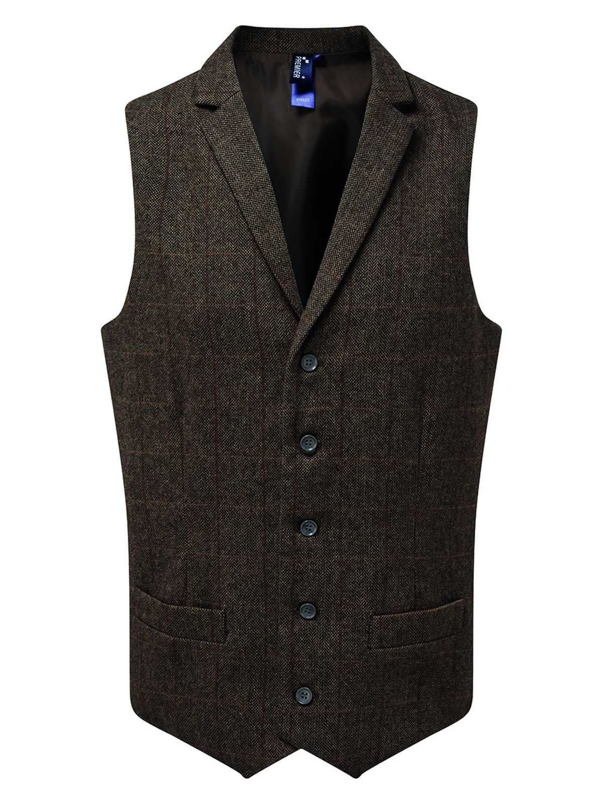 Gilet barber Herringbone