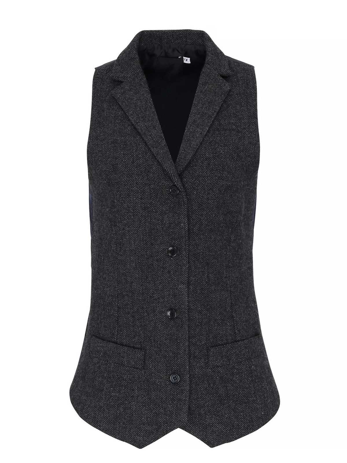 Gilet donna barber Herringbone