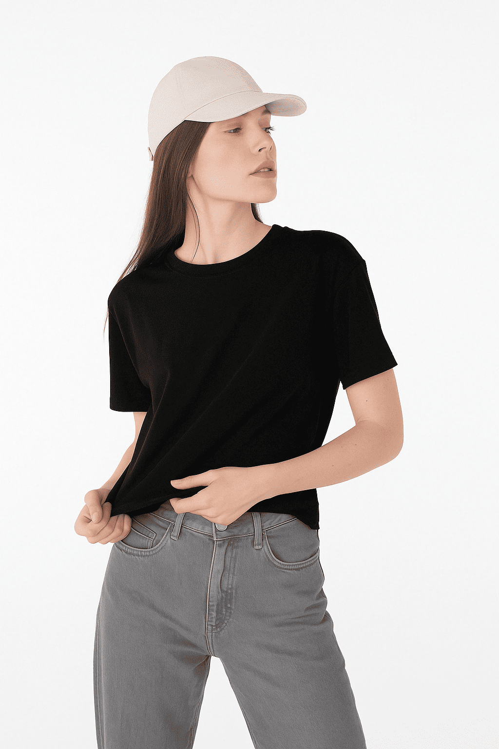 T-shirt corta donna cotone