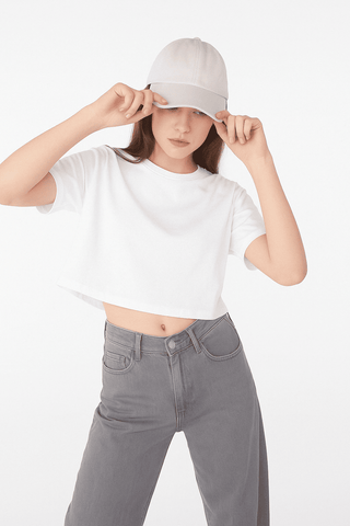T-shirt corta donna cotone - 2